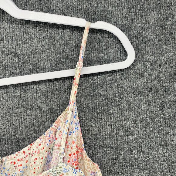 Aritzia Wilfred Dress Womens 6 Colorful Floral Babydoll Fairy Cottage Romantic - Picture 7 of 12